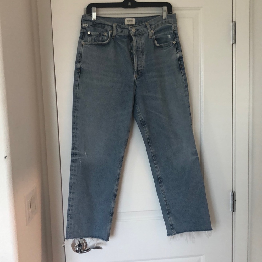 Citizens of Humanity Florence wide leg straight jean
